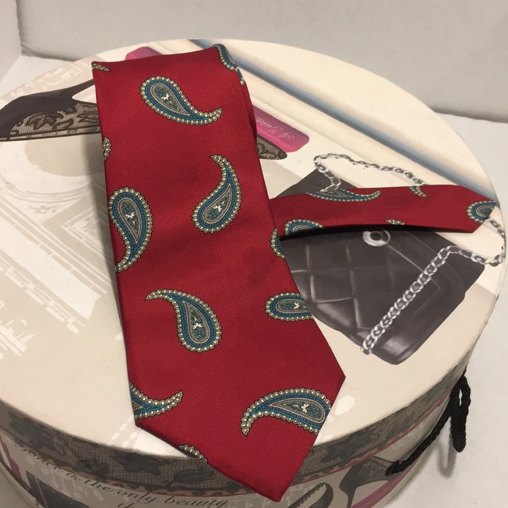 Christian Dior Red Ties